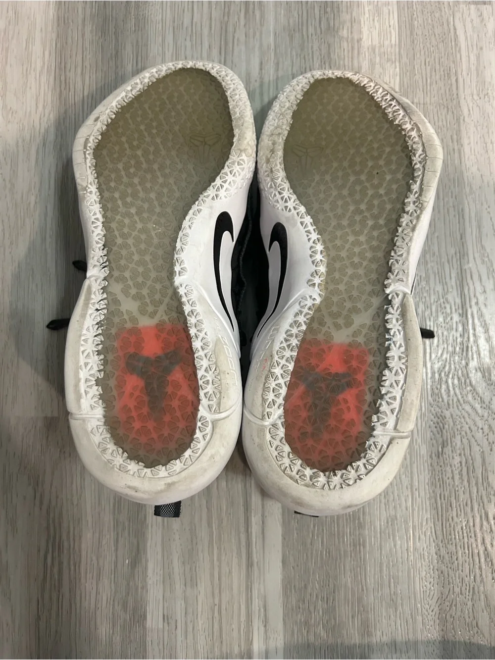 Nike Men's Black Knit Slip-On Sneakers with White Sole